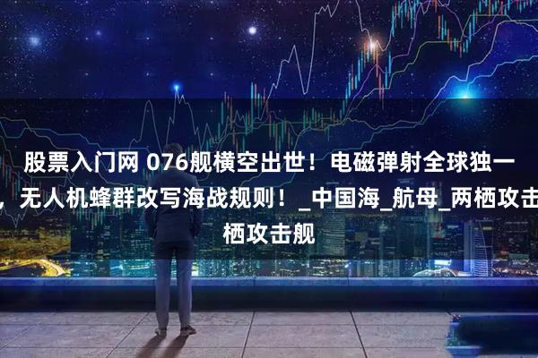 股票入门网 076舰横空出世！电磁弹射全球独一份，无人机蜂群改写海战规则！_中国海_航母_两栖攻击舰